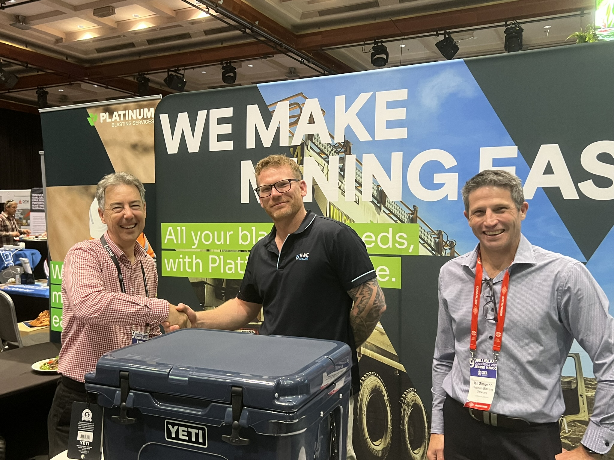 Platinum Blasting Services proud to support ISEE 2026